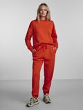 Pieces PCCHILLI SWEATPANTS, Tangerine Tango, highres - 17113436_TangerineTango_005.jpg