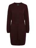 Pieces PCJULIANA KNITTED DRESS, Tawny Port, highres - 17139793_TawnyPort_001.jpg