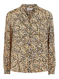 Pieces FLORAL-PRINT LONG SLEEVED SHIRT, Artisans Gold, highres - 17104577_ArtisansGold_768595_001.jpg