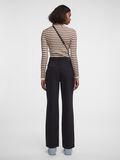 Pieces PCAMA HW JEANS MIT WEITEM BEIN, Black Denim, highres - 17141247_BlackDenim_004.jpg