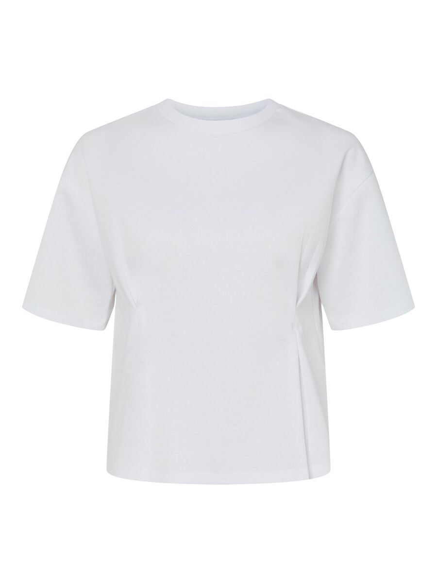 Product carousel image - PCSKYLAR FITTED T-SHIRT, Bright White | 1