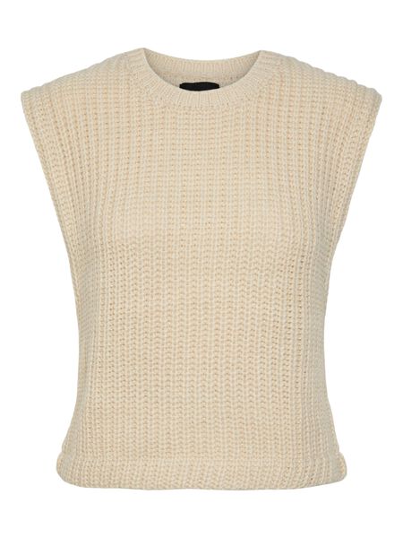 Pieces PCSADIE KNITTED VEST, Birch, highres - 17144756_Birch_001.jpg