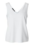 Pieces PCFRANAN TOP UDEN ÆRMER, Bright White, highres - 17146424_BrightWhite_001.jpg