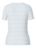 Pieces PCRUKA RIBBED T-SHIRT, Cashmere Blue, highres - 17133839_CashmereBlue_1003758_002.jpg