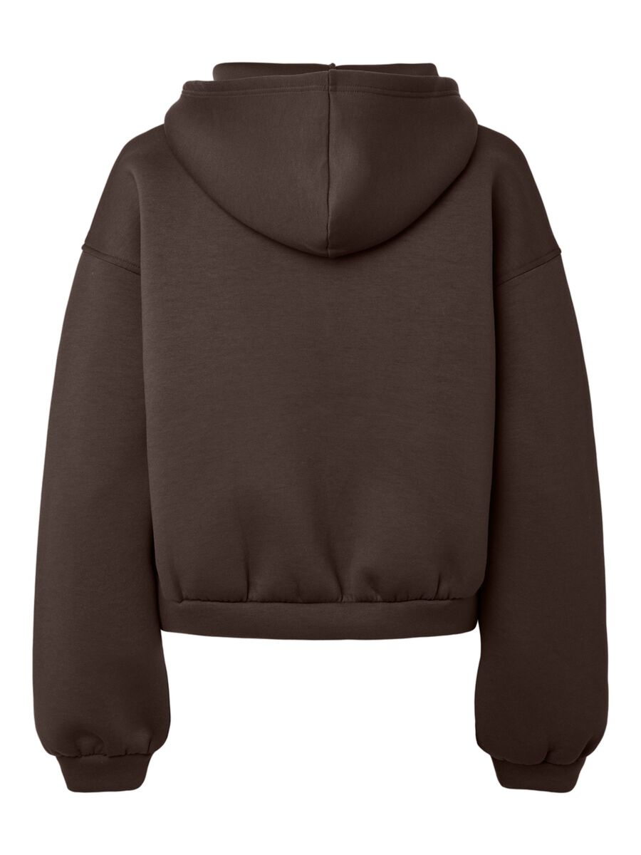 Product carousel image 2 PCBUCUBA ZIPPER SCUBA  HOODIE, Hot Fudge