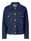 Product image thumbnail - PCELMA DENIM JACKET, Dark Blue Denim | 6
