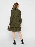 Pieces TIERED RUFFLED SHIRT DRESS, Forest Night, highres - 17104347_ForestNight_004.jpg