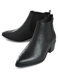 Pieces HIGH LEATHER BOOTS, Black, highres - 17090166_Black_002.jpg