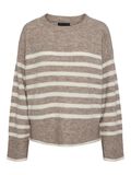 Pieces PCLINE KNITTED PULLOVER, Fossil, highres - 17136138_Fossil_1019821_001.jpg