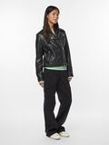 Pieces PCSUSSE LEATHER JACKET, Black, highres - 17106570_Black_005.jpg