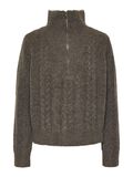 Pieces PCKAMILLA HIGH-NECK JUMPER, Morel, highres - 17154434_Morel_001.jpg