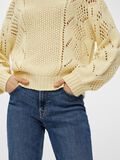 Pieces LONG SLEEVED KNITTED PULLOVER, Almond Oil, highres - 17110540_AlmondOil_006.jpg