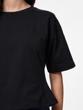 Pieces PCAMY ZIP  T-SHIRT, Black, highres - 17161196_Black_007.jpg