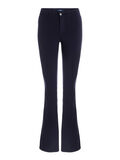 Pieces MID WAIST FLARED JEANS, Navy Blazer, highres - 17101531_NavyBlazer_001.jpg