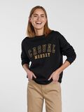 Pieces PCFILINE SWEAT-SHIRT, Black, highres - 17137882_Black_1028484_003.jpg