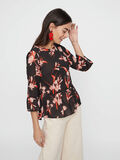 Pieces IMPRIMÉ FLEURI VOLANTS BLOUSE, Black, highres - 17094791_Black_669835_003.jpg