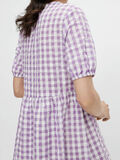 Pieces CHECKED MIDI DRESS, Bright White, highres - 17116996_BrightWhite_889154_007.jpg