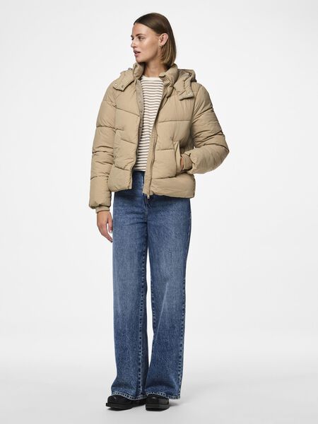 Pieces PCJAMILLA PUFFER JACKET, Silver Mink, highres - 17126620_SilverMink_005.jpg