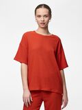 Pieces PCLUNA T-SHIRT IN OVERSIZE, Poinciana, highres - 17138280_Poinciana_003.jpg