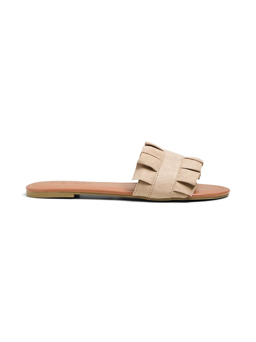 Pieces PCNOLA SLIP-ON SANDALEN, Warm Sand, highres - 17101699_WarmSand_001.jpg