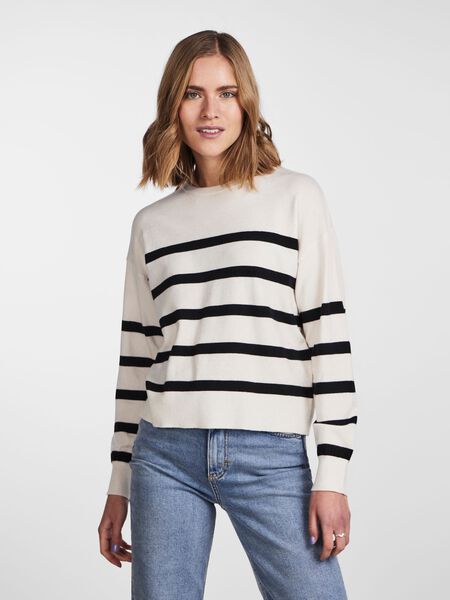 Pieces PCFALLY STRICKPULLOVER, Cloud Dancer, highres - 17137870_CloudDancer_1028472_003.jpg