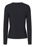 Product image thumbnail - PCSIRENE LONG SLEEVED TOP, Black | 8