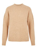 Pieces ULD STRIKKET PULLOVER, Natural, highres - 17105923_Natural_001.jpg