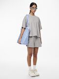 Pieces SHORTS IN FELPA, Light Grey Melange, highres - 17118868_LightGreyMelange_007.jpg