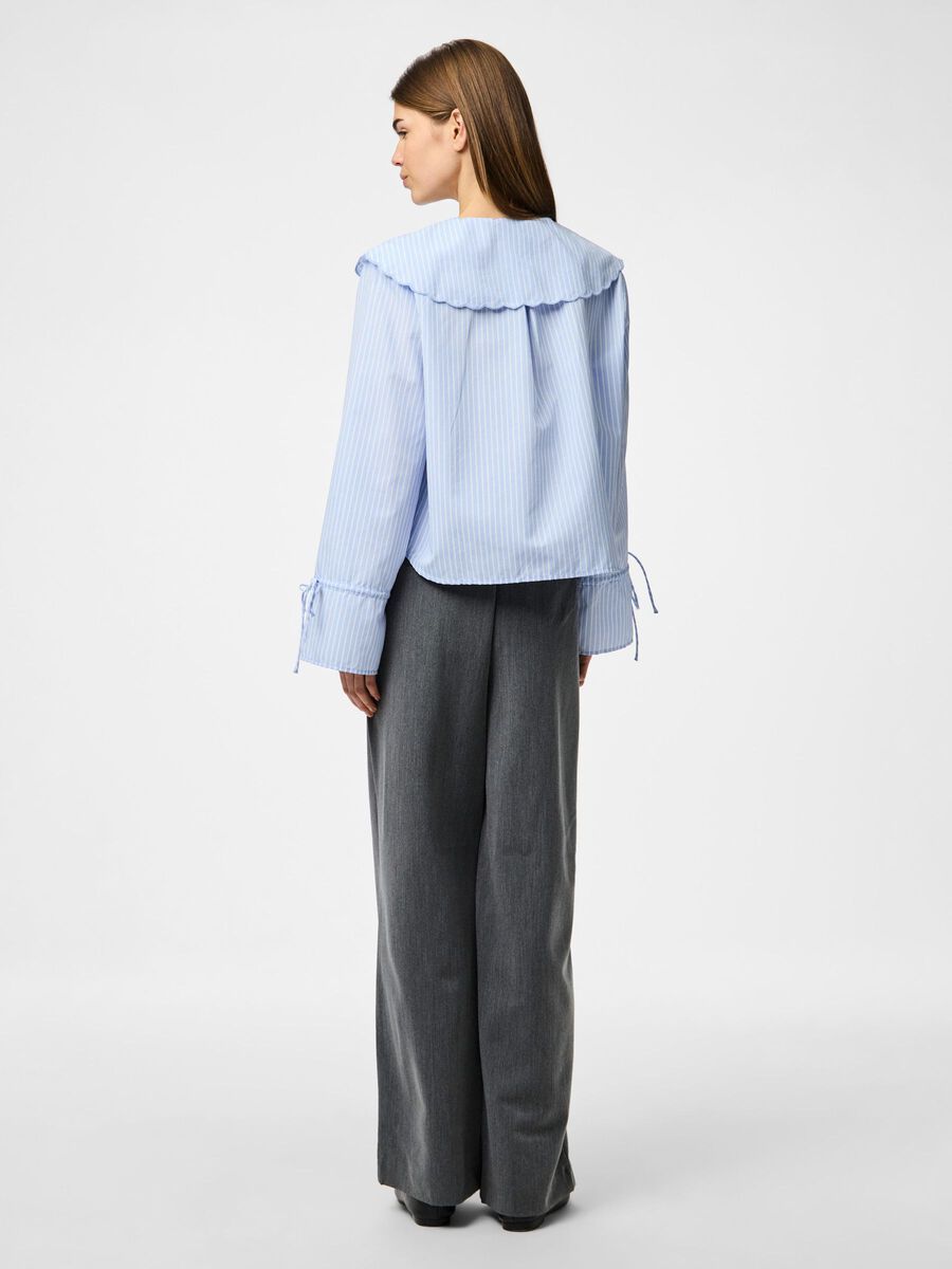 Pieces PCFETINA KRAAG OVERHEMD, Cashmere Blue, highres - 17161479_CashmereBlue_1224017_004.jpg