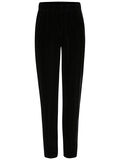 Pieces MID-RISE VELOUR BUKSER, Black, highres - 17073112_Black_001.jpg