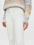 Pieces PCDELLY MW SKINNY FIT-JEANS, Bright White, highres - 17100805_BrightWhite_006.jpg