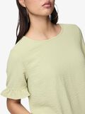 Pieces PCARIANNA SHORT SLEEVED TOP, Lint, highres - 17145518_Lint_006.jpg
