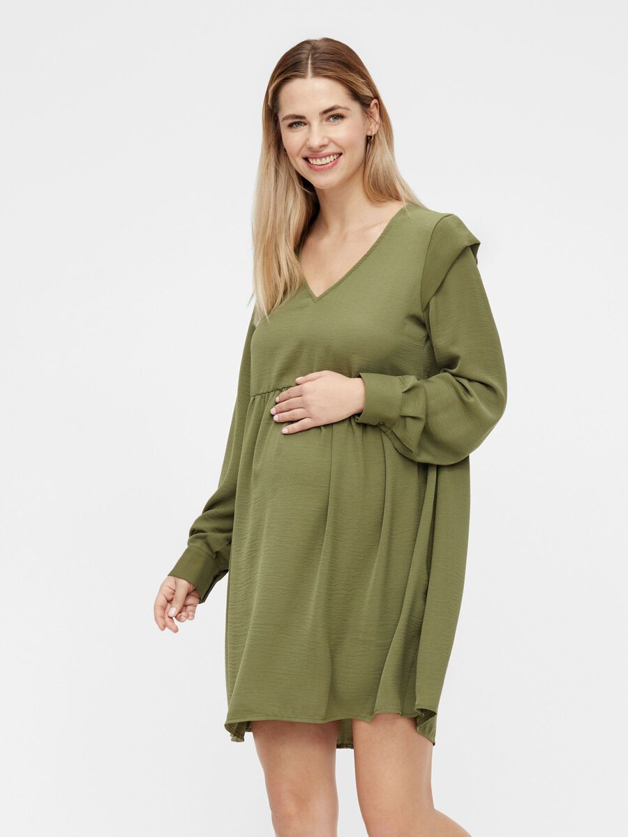 Mama.licious MATERNITY-DRESS DRESS, Martini Olive, highres - 20013309_MartiniOlive_003.jpg