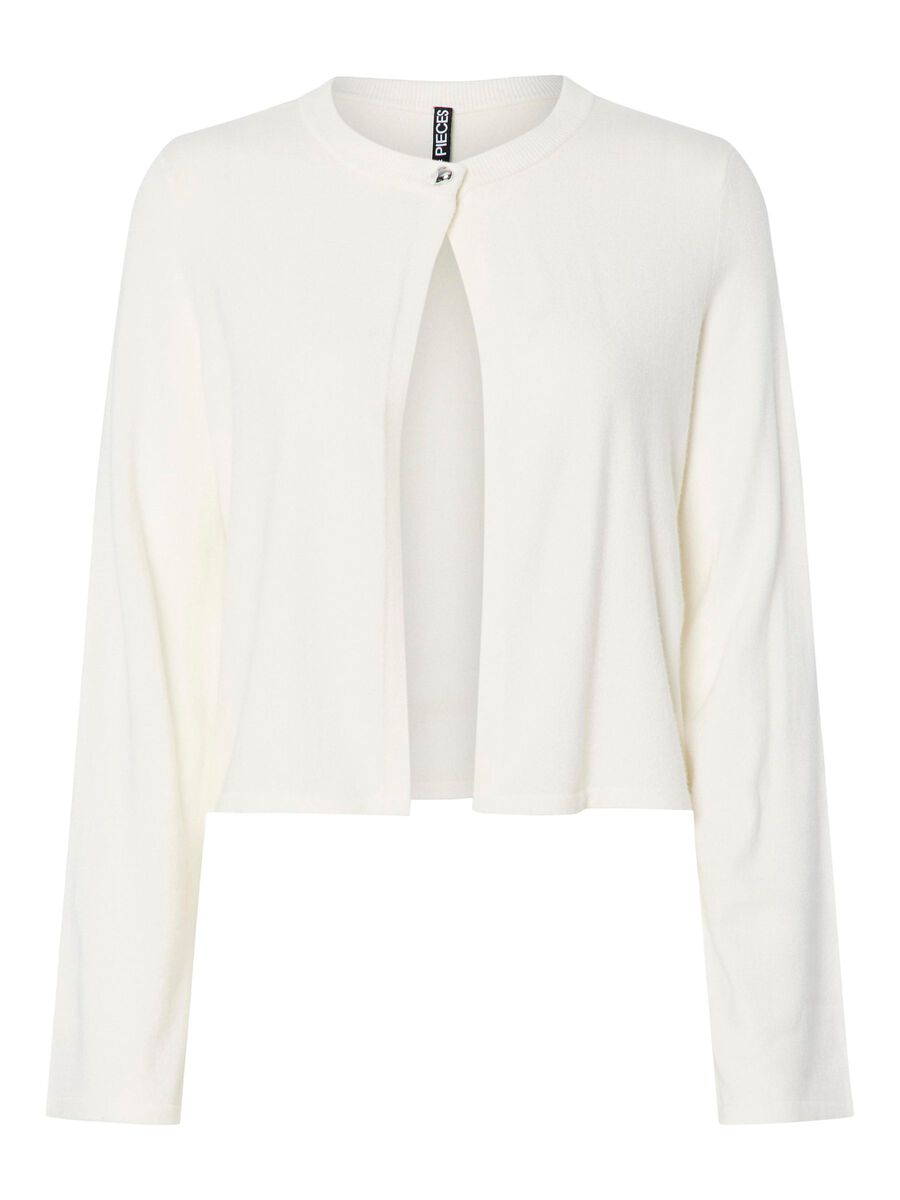 Pieces PCORINA KNITTED CARDIGAN, Cloud Dancer, highres - 17159135_CloudDancer_001.jpg