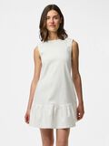 Pieces PCMONICA MINI DRESS, White Denim, highres - 17163967_WhiteDenim_003.jpg