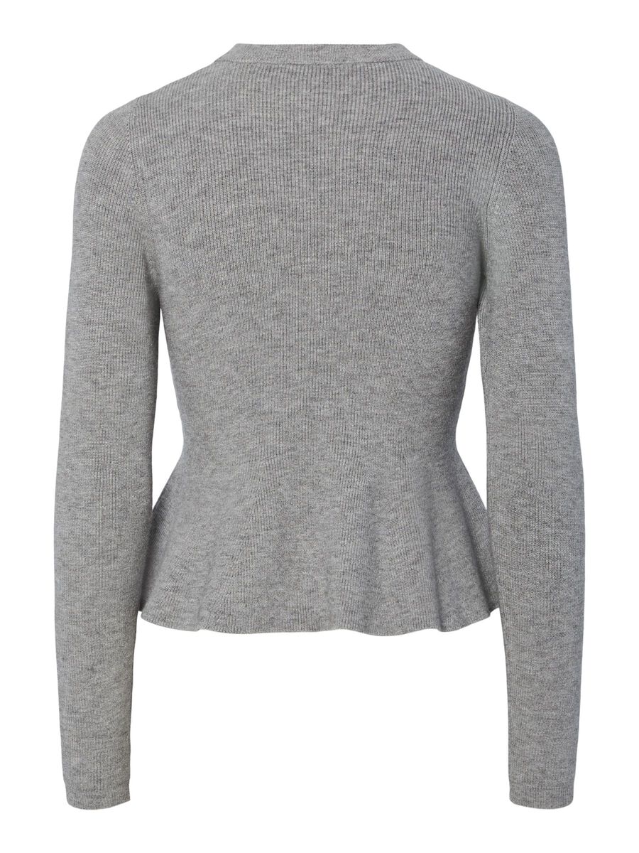 Carousel image - PCAMMA PULLOVER, Medium Grey Melange | 7