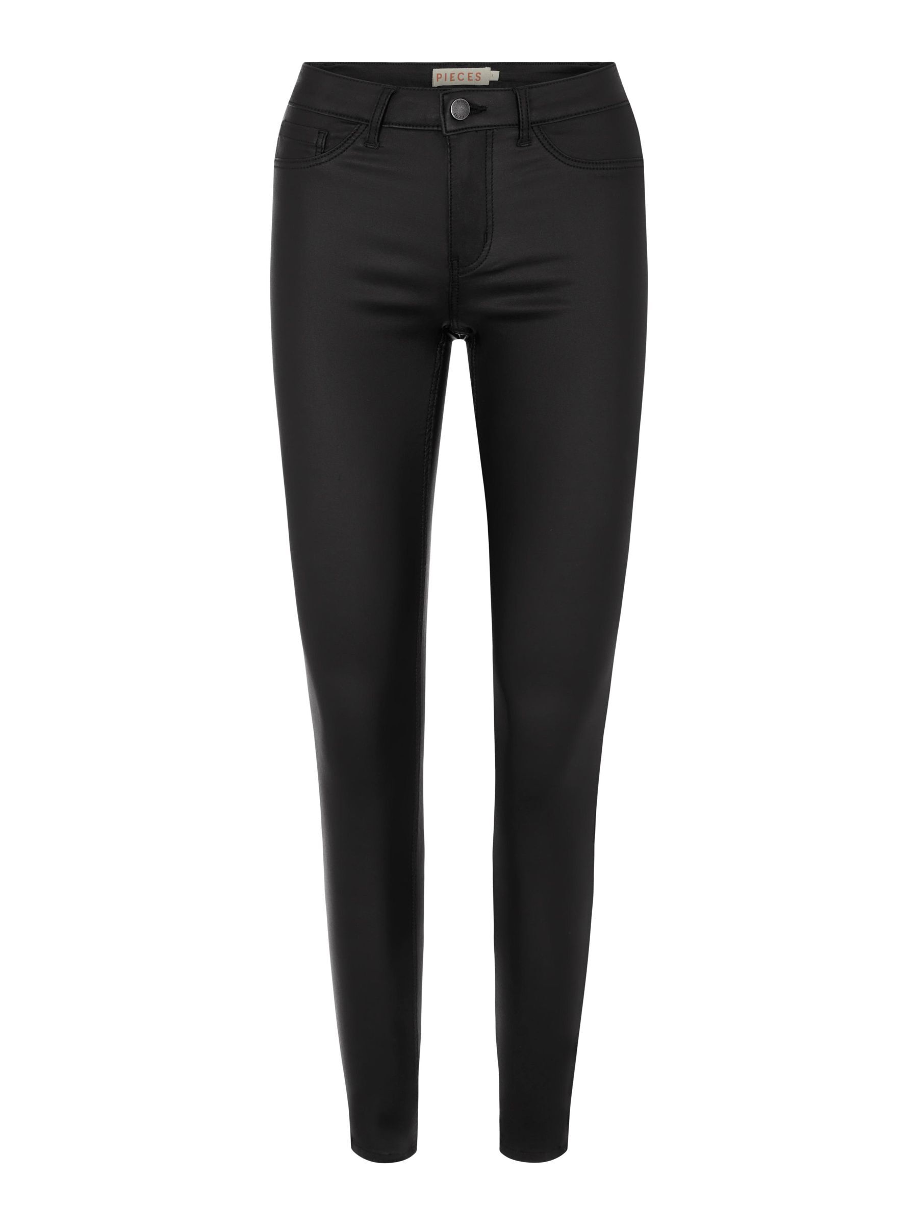Pieces coated jeans outlet