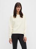 Pieces DÉCONTRACTÉ SWEAT-SHIRT, White Pepper, highres - 17113432_WhitePepper_003.jpg