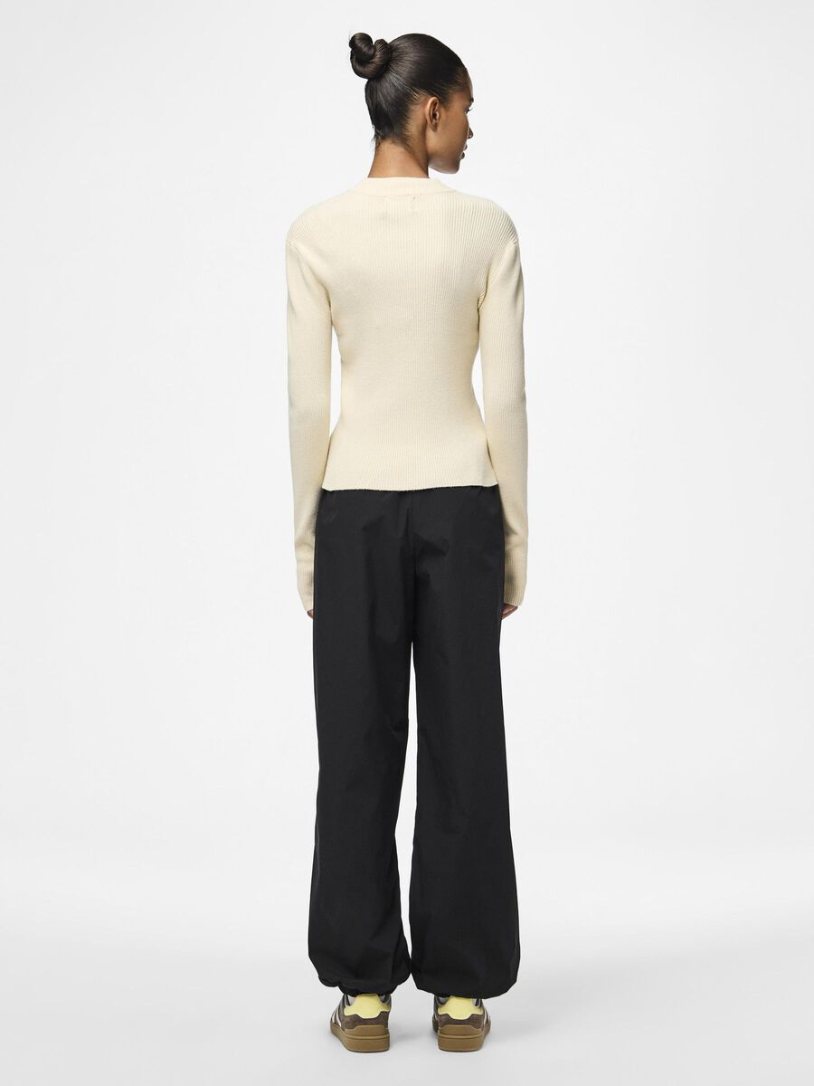 Pieces PCCRISTA KNITTED CARDIGAN, Birch, highres - 17154211_Birch_004.jpg
