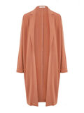 Pieces LIGHTWEIGHT COATIGAN, Copper Brown, highres - 17100712_CopperBrown_001.jpg