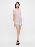 Pieces PCTRINE SHORT SLEEVED TOP, Sheer Lilac, highres - 17113985_SheerLilac_852491_005.jpg