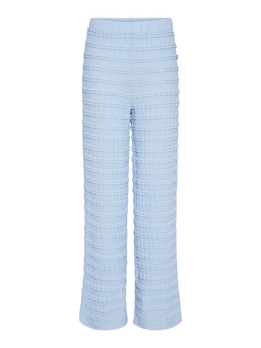 Pieces PCANINE - TMH PANTALON À JAMBE AMPLE, Cashmere Blue, highres - 17155262_CashmereBlue_001.jpg