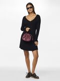 Pieces PCPRISTA KNITTED DRESS, Black, highres - 17154212_Black_007.jpg