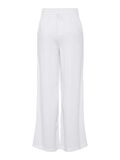 Product image thumbnail - PCPIA LINNENMIX WIDE LEG BROEK, Bright White | 6