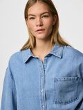 Pieces PCMAISIE DENIM SHIRT, Light Blue Denim, highres - 17150991_LightBlueDenim_006.jpg