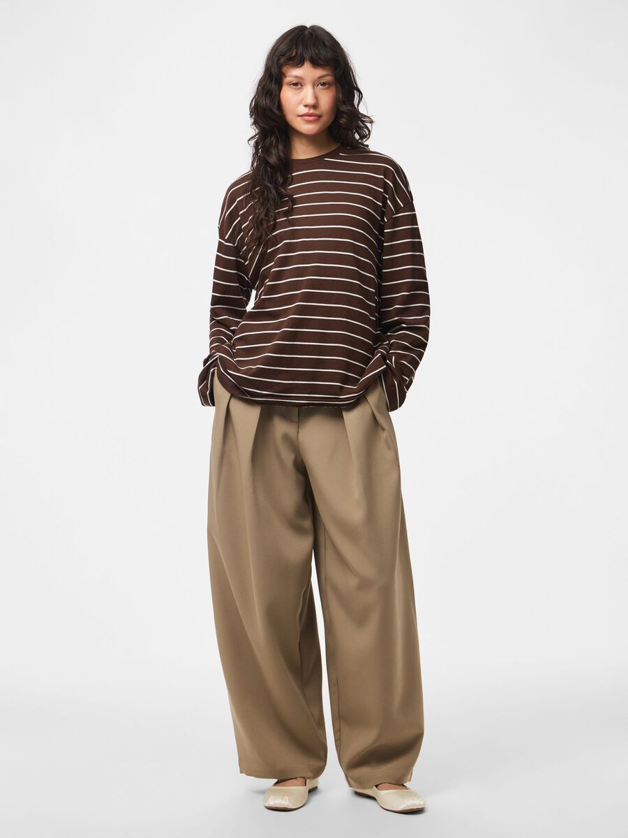 Product carousel image 1 PCSADIE LONG SLEEVED TOP, Hot Fudge