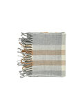 Pieces CHECKED SCARF, Light Grey Melange, highres - 17098379_LightGreyMelange_002.jpg