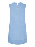 Product image thumbnail - PCFLORA MINI  DENIM DRESS, Light Blue Denim | 7