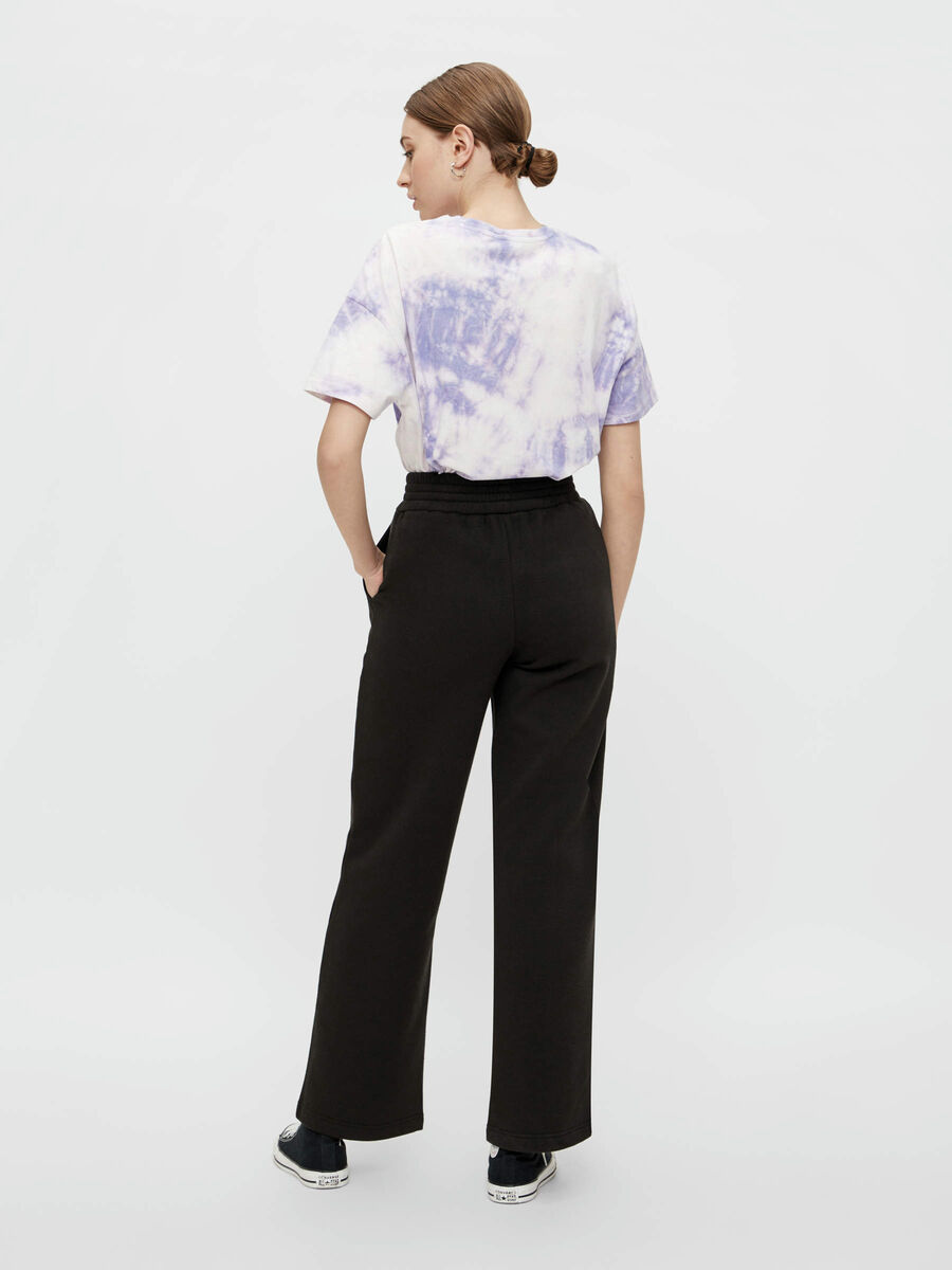 Pieces HIGH WAISTED TROUSERS, Black, highres - 17116913_Black_004.jpg