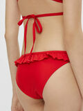 Pieces RÜSCHENDETAIL BIKINIHOSE, High Risk Red, highres - 17101653_HighRiskRed_007.jpg